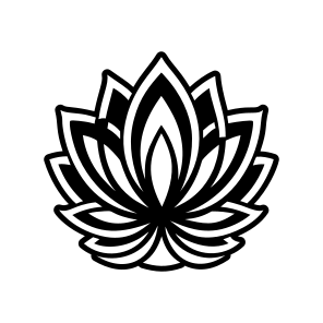 Lotus Logo, Plant, Nature, Botanical, Flower,,flat icon