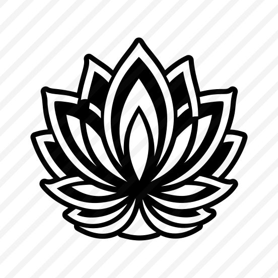 Lotus Logo, Plant, Nature, Botanical, Flower,,flat preview
