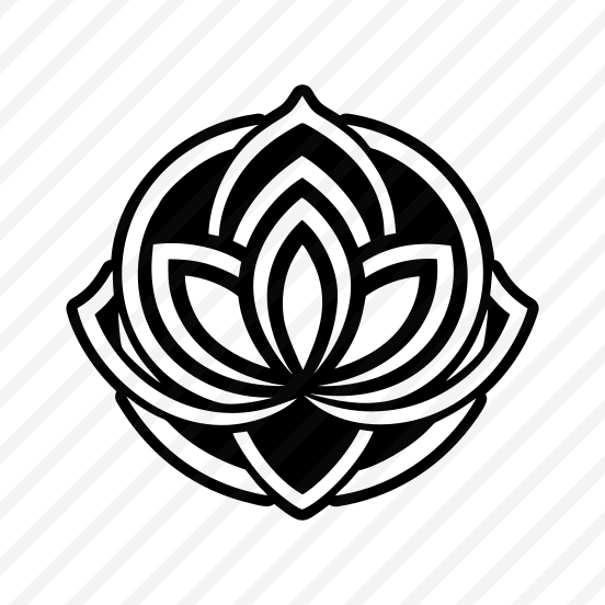 Lotus Logo, Plant, Nature, Botanical, Flower,,icons preview