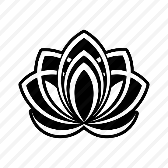 Lotus Logo, Plant, Nature, Botanical, Flower,,simple Icon preview