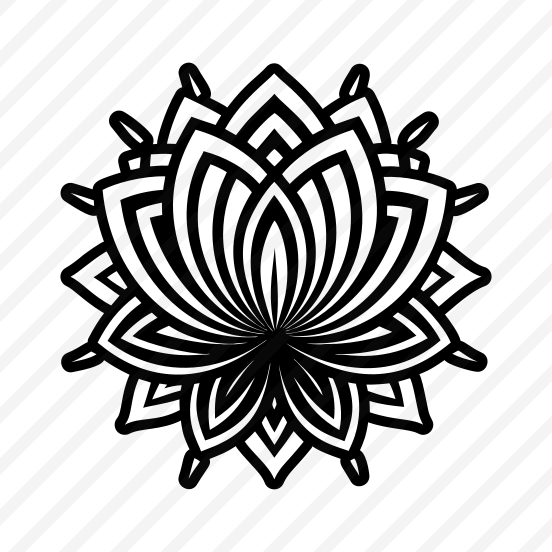 Nature Logo, Plant, Lotus, Botanical, Flower,,flat preview
