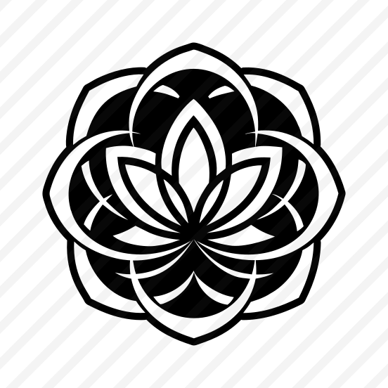 Nature Logo, Plant, Lotus, Botanical, Flower,,simple Icon preview