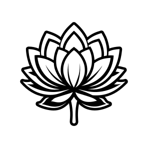Nelumbo Flower, Plant, Nature, Botanical, Flower,,flat icon