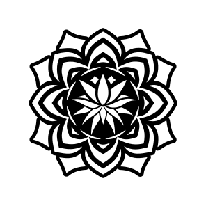 Nelumbo Logo, Plant, Nature, Botanical, Flower,,simple Icon icon