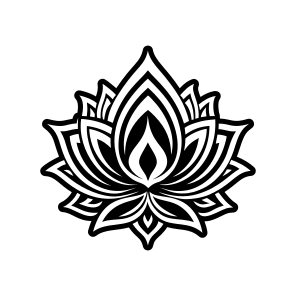 Nelumbo Symbol, Plant, Nature, Botanical, Flower,,flat icon