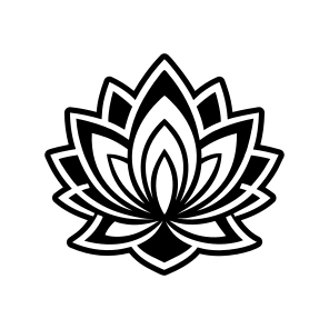 Nelumbo Symbol, Plant, Nature, Botanical, Flower,,simple Icon icon