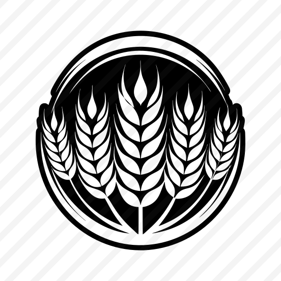 Nature Logo, Grain, Triticum, Plant, Nature,,vector preview