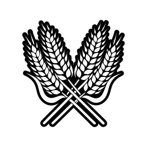 Wheat, Grain Logo, Triticum, Plant, Nature,,flat icon