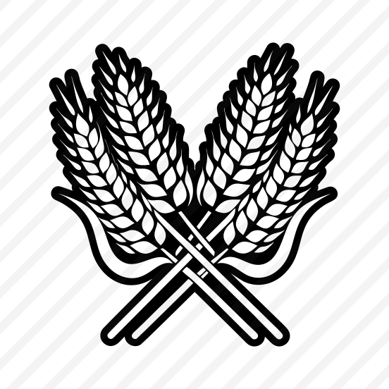 Wheat, Grain Logo, Triticum, Plant, Nature,,flat preview