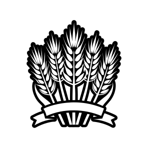 Wheat Logo, Grain, Triticum, Plant, Nature,,flat icon