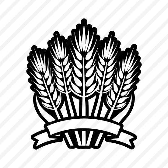 Wheat Logo, Grain, Triticum, Plant, Nature,,flat preview