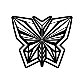 Butterfly, Lepidopteran, Creature, Specie, Insect,vector icon