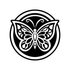 Butterfly Logo, Lepidopteran, Creature, Specie, Insect,simple Icon icon