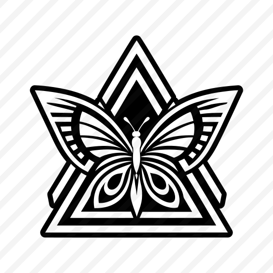 Butterfly Symbol, Lepidopteran, Creature, Specie, Insect,flat preview