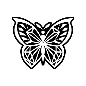 Butterfly Symbol, Lepidopteran, Creature, Specie, Insect,simple Icon icon