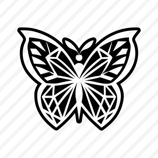Butterfly Symbol, Lepidopteran, Creature, Specie, Insect,simple Icon preview