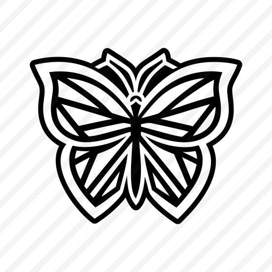 ,butterfly Symbol, Lepidopteran, Creature, Specie, Insect,vector preview