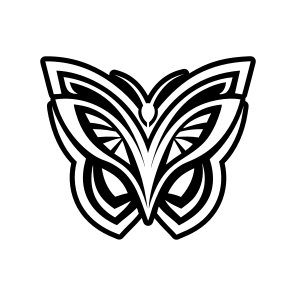 Fritillary Logo, Butterfly, Lepidopteran, Creature, Specie,,flat icon