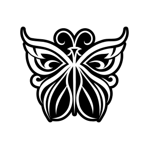 Fritillary Logo, Butterfly, Lepidopteran, Creature, Specie,,simple Icon icon