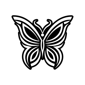Fritillary Symbol, Butterfly, Lepidopteran, Creature, Specie,,flat icon