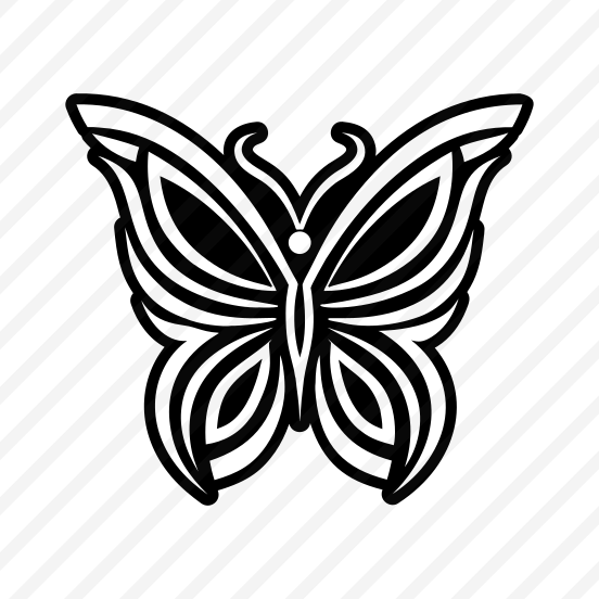 Fritillary Symbol, Butterfly, Lepidopteran, Creature, Specie,,flat preview
