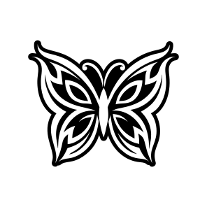 Fritillary Symbol, Butterfly, Lepidopteran, Creature, Specie,,simple Icon icon