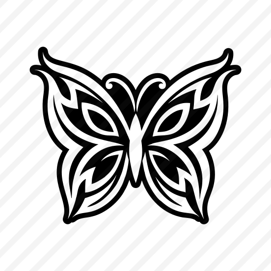 Fritillary Symbol, Butterfly, Lepidopteran, Creature, Specie,,simple Icon preview