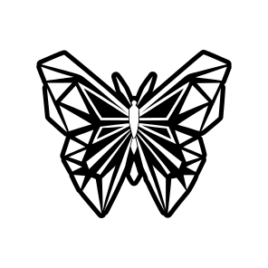 Papillon, Butterfly, Lepidopteran, Creature, Specie,,simple Icon icon