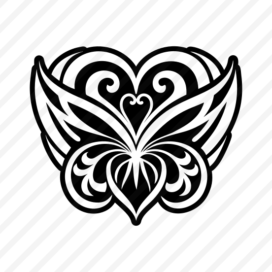 Papillon Logo, Butterfly, Lepidopteran, Creature, Specie,,flat preview