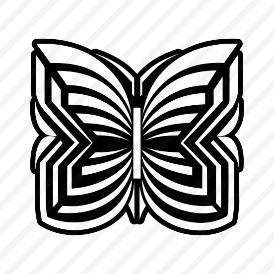 Papillon Symbol, Butterfly, Lepidopteran, Creature, Specie, preview