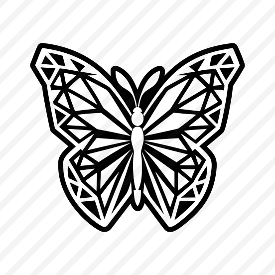 Papillon Symbol, Butterfly, Lepidopteran, Creature, Specie,,icons preview