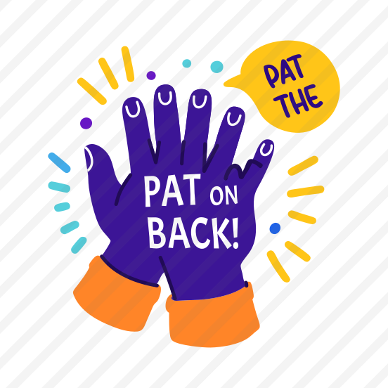 Applause, Hands, Praise, Typography, Lettering preview