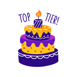 Cake, Celebration, Sweet, Top Tier, Confectionery icon