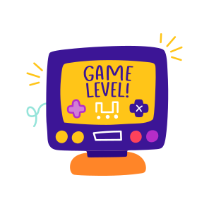 Game Console, Display, Plaything, System, Monitor icon