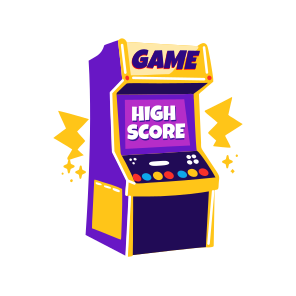 Game, Gaming Console, Machine, Typography, Lettering icon