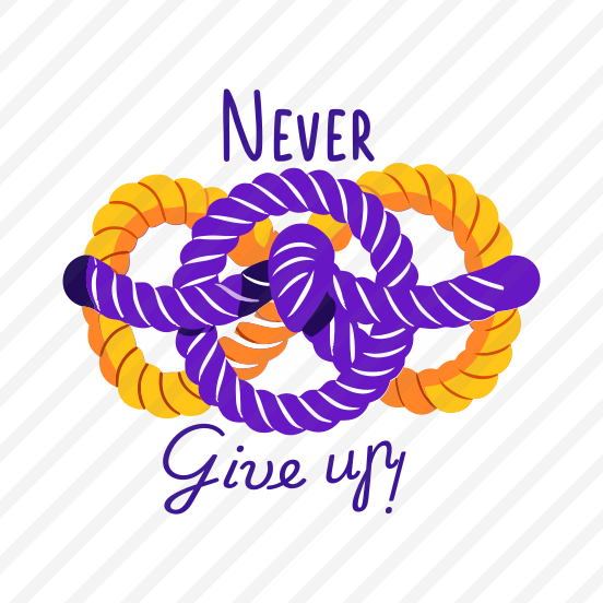 Knots, Ropes, Typography, Lettering, Motivation preview