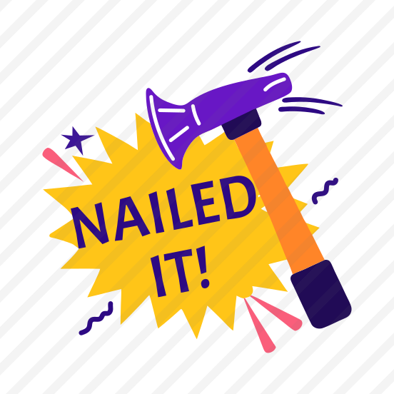 Nailed It, Typography, Praise, Appreciate, Lettering preview