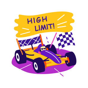 Race Car, Sport, High Limit, Typography, Lettering, icon
