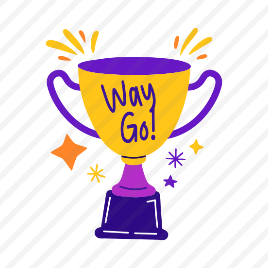 Trophy, Award, Reward, Win, Typography preview