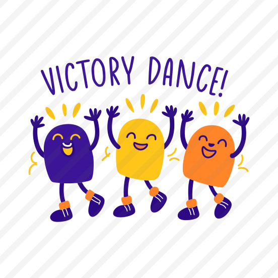 Victory Dance, Celebrating, Cheering, Happy, Enjoying, preview