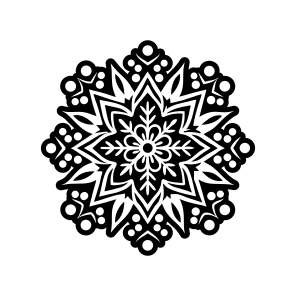 Flake Logo, Snowflake, Frost, Snow Crystal, Hoarfrost,,flat icon