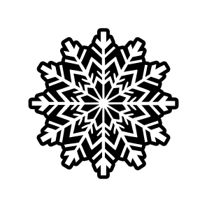 Flake Logo, Snowflake, Frost, Snow Crystal, Hoarfrost,,vector icon