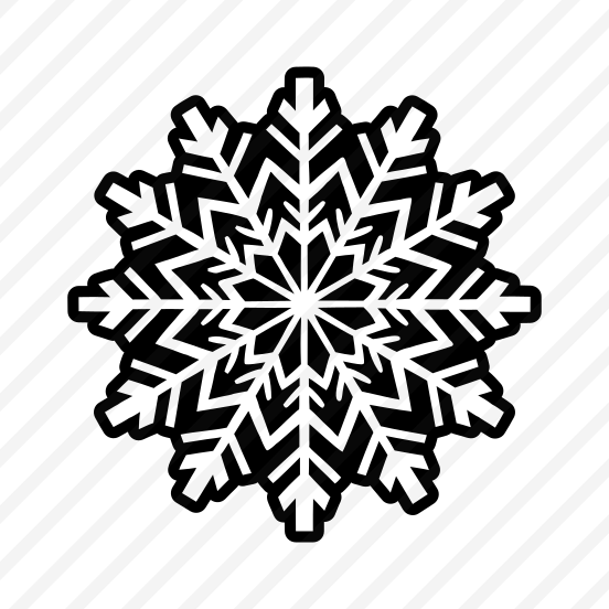 Flake Logo, Snowflake, Frost, Snow Crystal, Hoarfrost,,vector preview