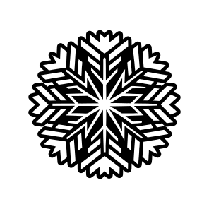 Hoarfrost Logo, Snowflake, Frost, Snow Crystal, Flake,icons icon