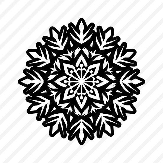 Hoarfrost, Snowflake, Frost, Snow Crystal, Flake,icons preview