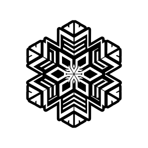 Snow Crystal, Snowflake, Frost, Hoarfrost, Flake,icons icon