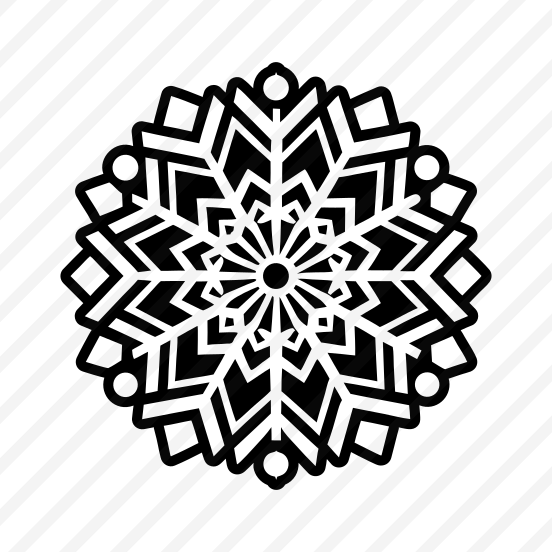 Snow Logo, Snowflake, Frost, Snow Crystal, Hoarfrost, preview
