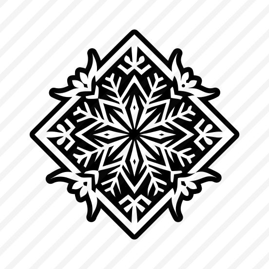Snow Symbol, Snowflake, Frost, Snow Crystal, Hoarfrost, preview