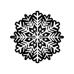 Snow Symbol, Snowflake, Frost, Snow Crystal, Hoarfrost,,vector icon