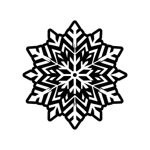 Snowflake, Frost, Snow Crystal, Hoarfrost, Flake icon